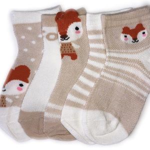 Toddler Cute Animal Design Sock Cotton Blend